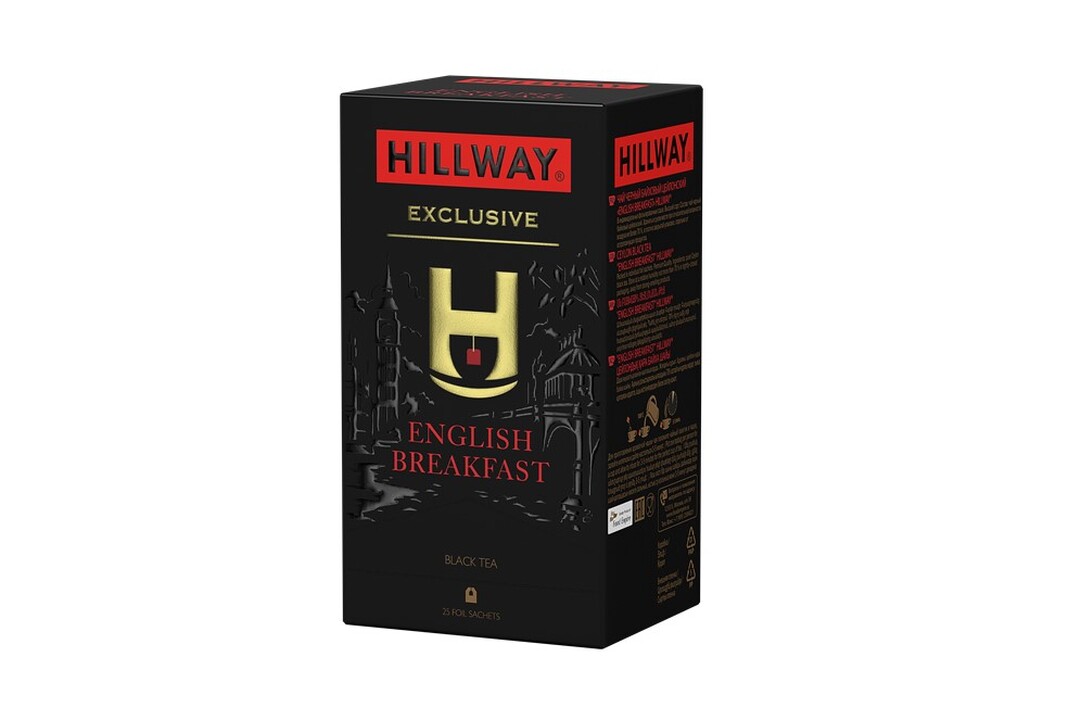 

Чай черный Hillway Exclusive English Breakfast 25 пакетиков 50 г