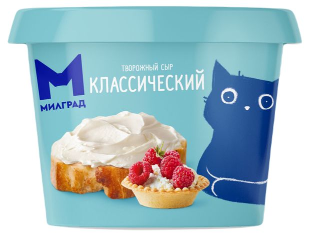 

Сыр творожный Милград Классический 60% 130 г
