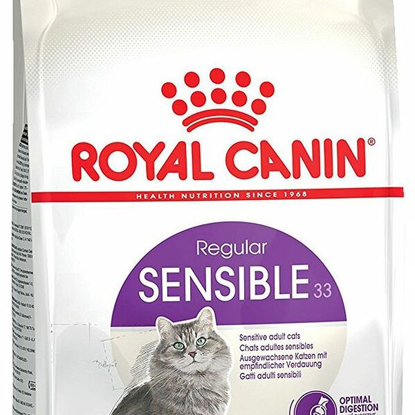 Сухой корм Royal Canin Sensible 33 для кошек с чувствительной пищеварительной системой от 1 до 7 лет, 400г