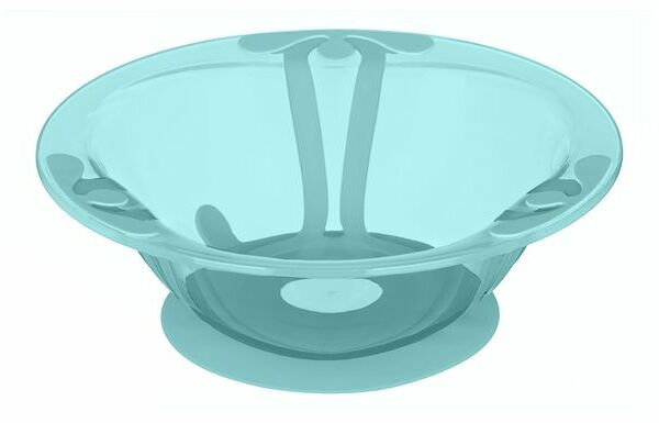 Тарелка детская Бытпласт глубокая на присоске, 300 мл