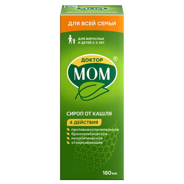 Доктор Мом сироп 150 мл 