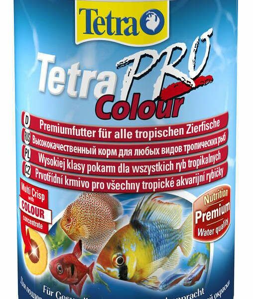 Корм для рыб для усиления насыщенности окраса, чипсы Tetra Pro Color Crisps