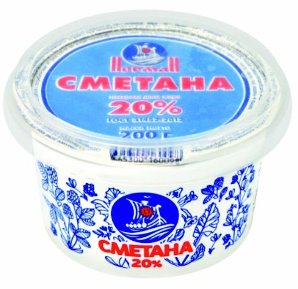 Сметана Норман 20% 200г