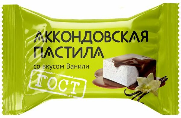 Пастила Акконд Аккондовская со вкусом ванили, вес