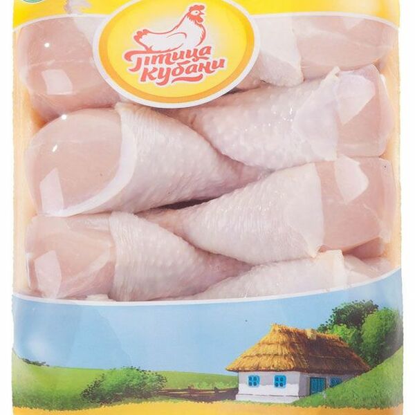 Голень куриная ПТИЦА КУБАНИ охлажденная лоток вес 