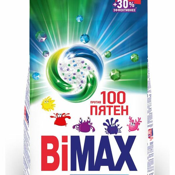 Стиральный порошок универсальный BiMax 100 пятен автомат ТМ BiMax (БиМакс)