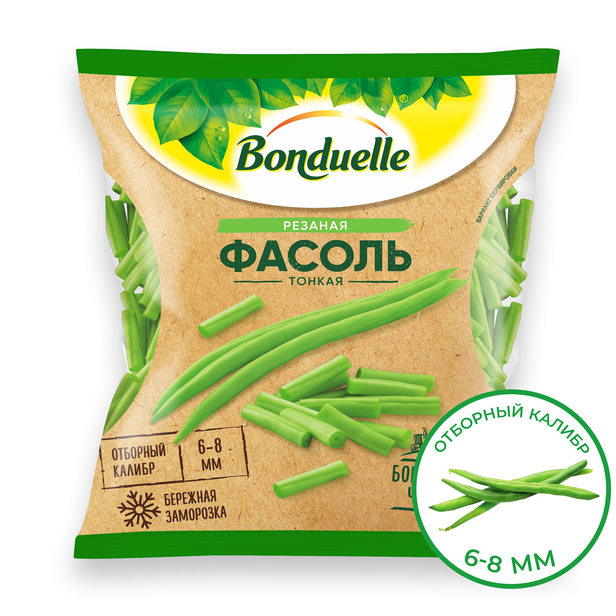 

Фасоль замороженная Bonduelle фермерская, тонкая, 400 г