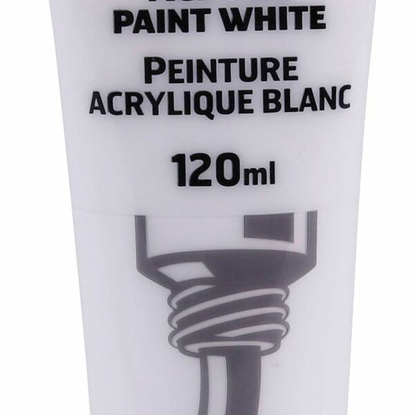 Краска акриловая АШАН Красная птица белая