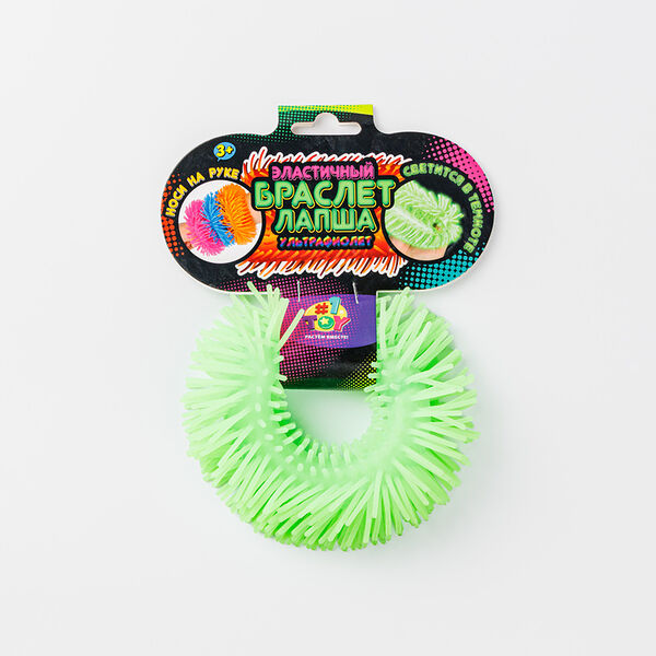Эластичный браслет-антистресс Лапша, однотонный, в ассортименте