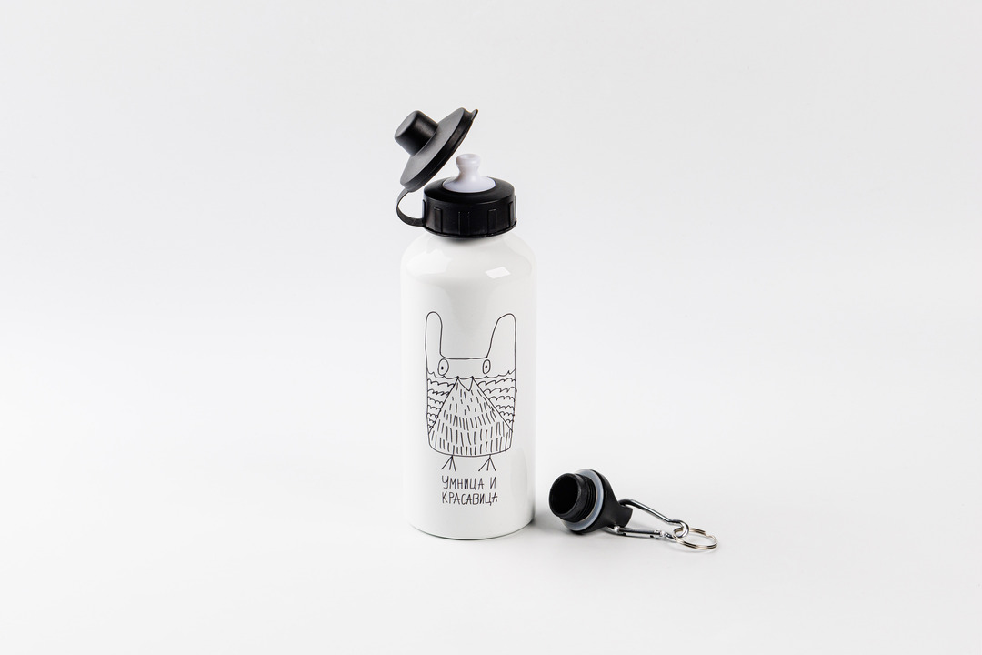 

Бутылка для воды Умница и красавица