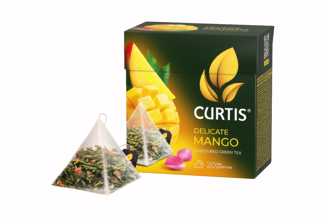 

Чай зеленый Curtis Delicate Mango в пирамидках 36 г