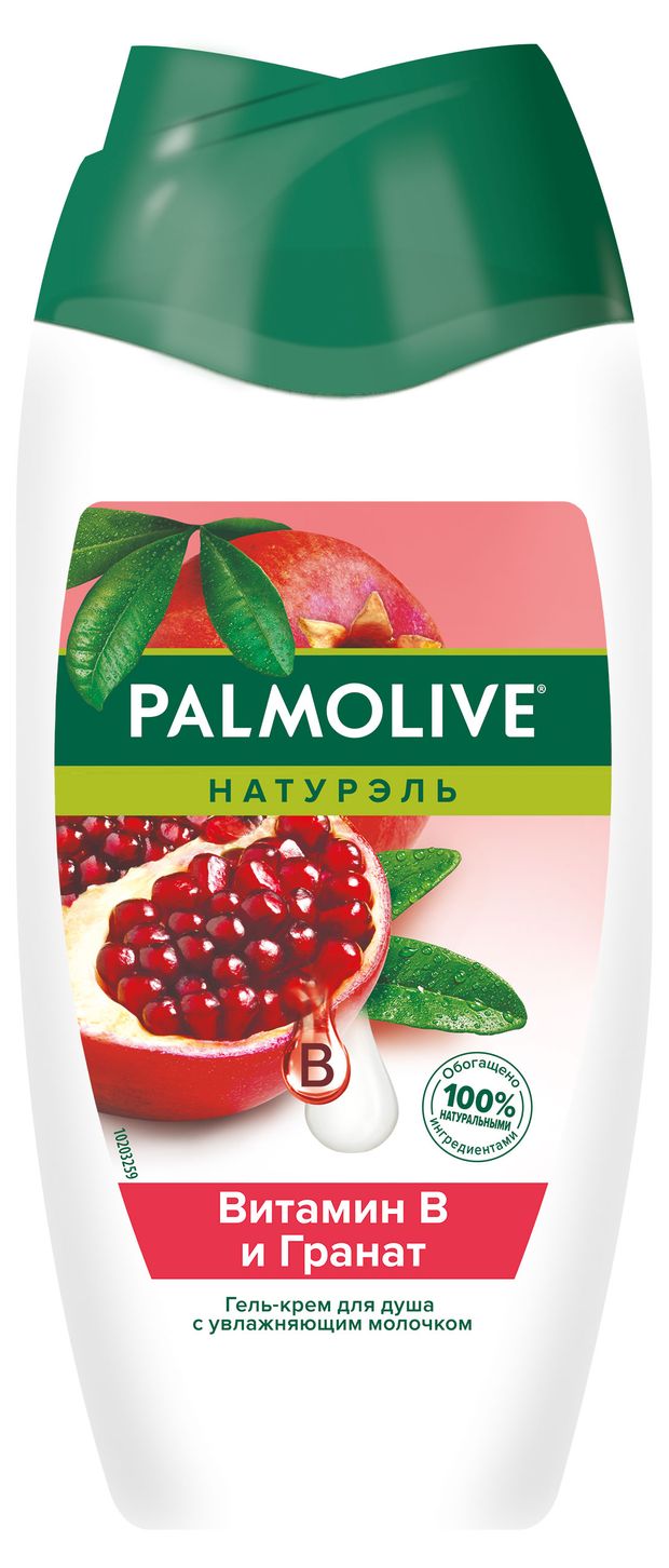 

Гель крем для душа Palmolive с увлажняющим молочком Витамин В и гранат 250 мл