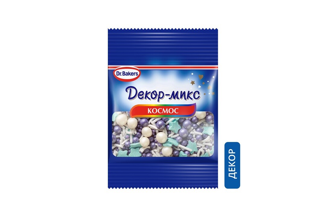 

Декор-микс Dr.Oetker Космос 10 г