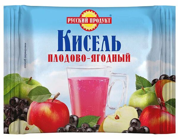 Кисель Русский продукт Плодово-ягодный брикет 190г