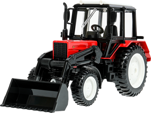 

Игрушка Технопарк Трактор Беларус красный металлический 11 см