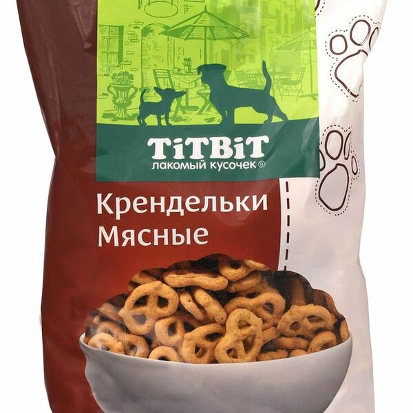 Лакомство для собак Titbit крендельки мясные