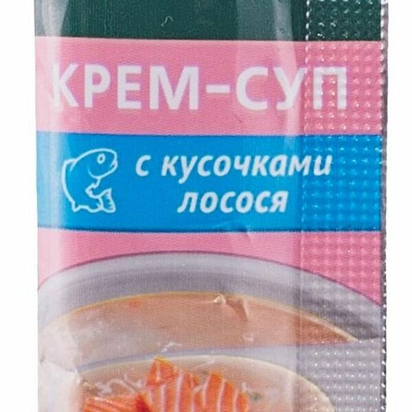 Крем-суп Titbit для кошек с кусочками лосося 10 г 