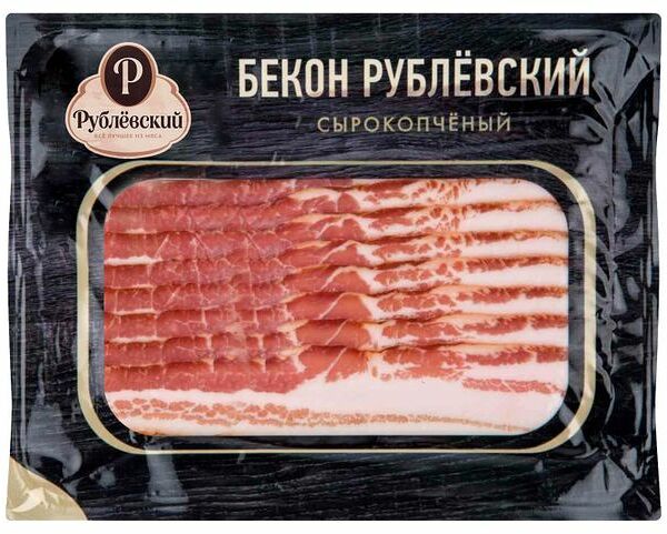 Бекон сырокопченый Рублёвский нарезка 150 г