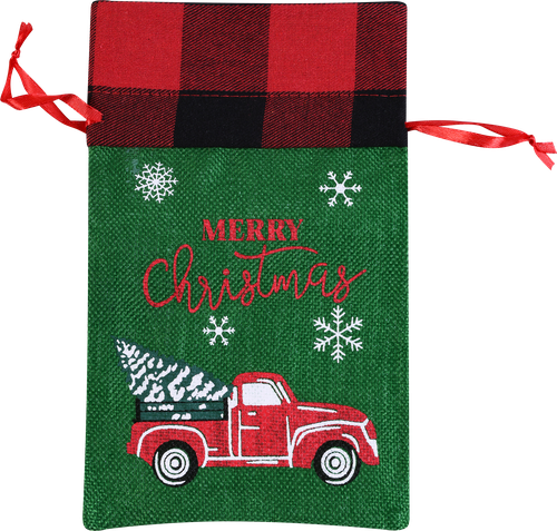 

Украшение на бутылку новогоднее Homeclub дизайн в ассортименте