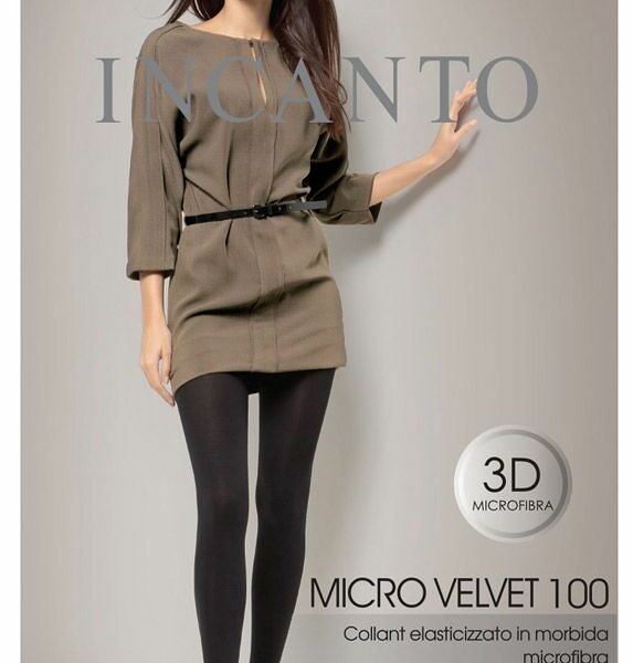   Колготки Incanto MicroVelvet Nero 4 размер 100 den