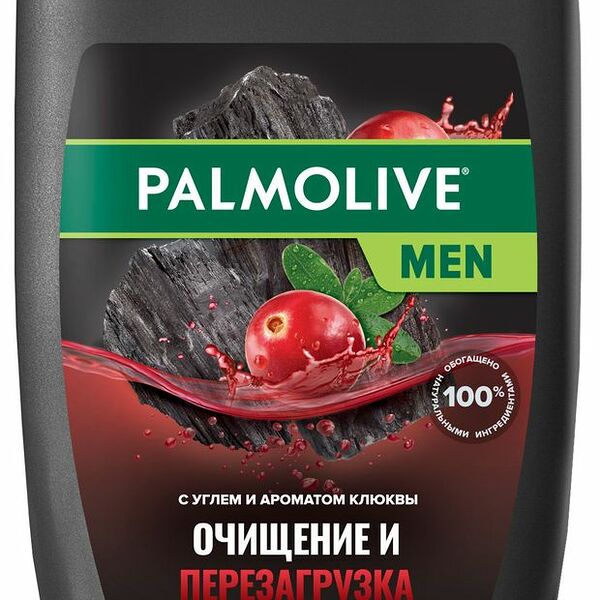 Гель для душа, тела, волос, бороды Palmolive Men Очищение и Перезагрузка 4 в 1