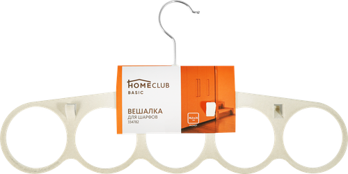 

Вешалка для шарфов HOMECLUB Velvet 41x21см, флок Арт. 334782