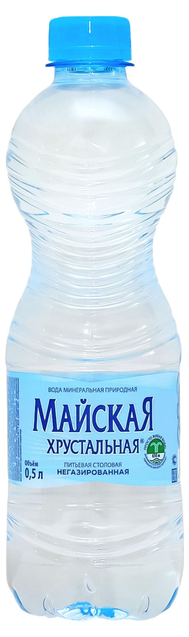 

Вода минеральная Майская Хрустальная негазированная 500 мл