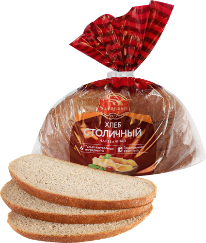 

Хлеб Черёмушки Столичный нарезанный 330 г