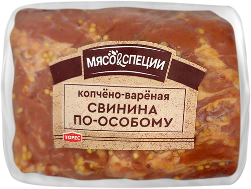 

Свинина ТОРЕС По-особому копчено-вареная, вес