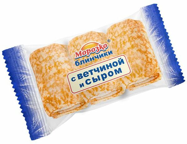Блинчики Морозко с ветчиной и сыром 210г