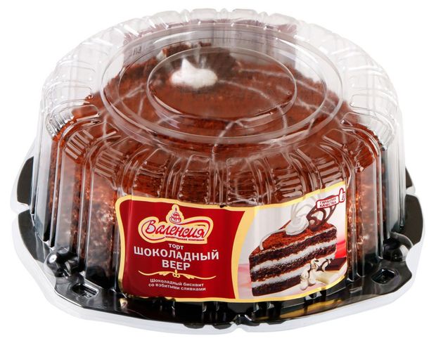 

Торт Валенсия Шоколадный веер 500 г