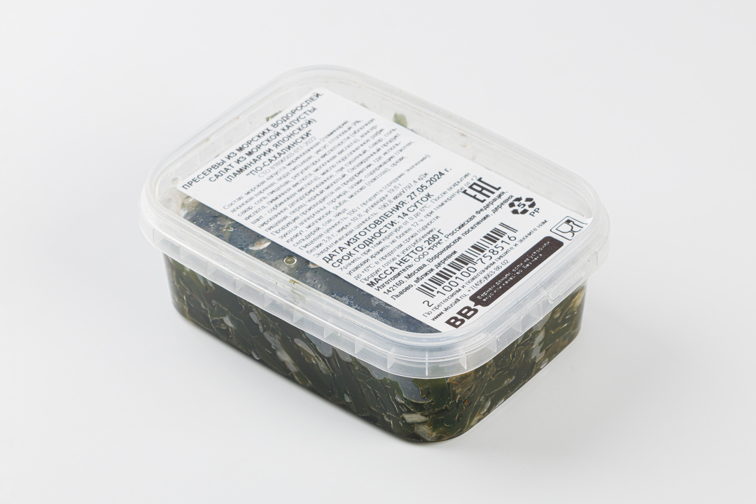 

Салат из морской капусты "по-сахалински", 200 г
