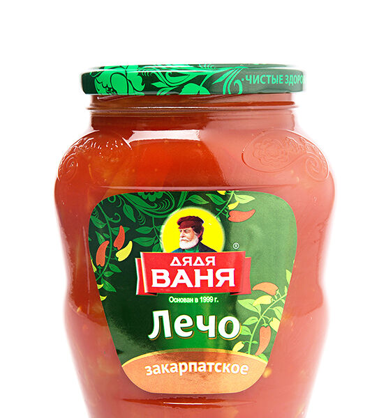 Перец в томатном соусе Дядя Ваня Лечо Закарпатское ст/б 680г