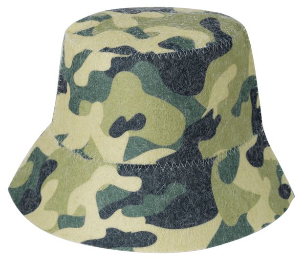 

Шапка банная ГлавБаня Панама Милитари