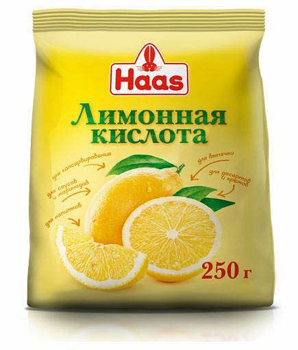 Лимонная кислота Haas 250 г