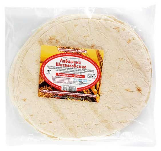 

Лавашики Меркурий Шигалеевские 360 г