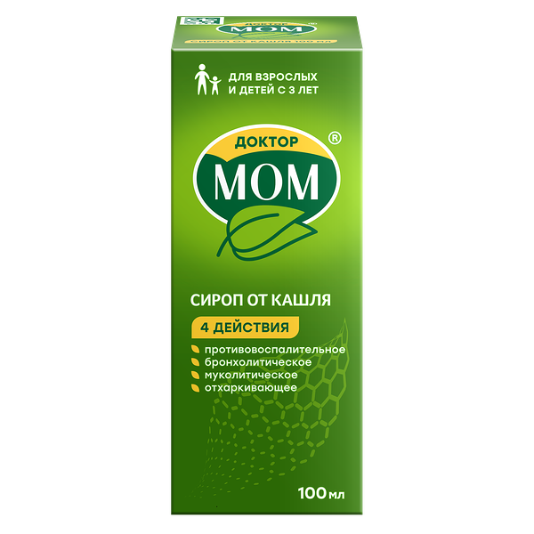 Доктор Мом сироп 100 мл