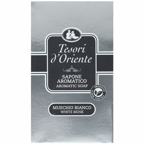 Мыло Tesori d'Oriente Белый Мускус ароматическое 125 г