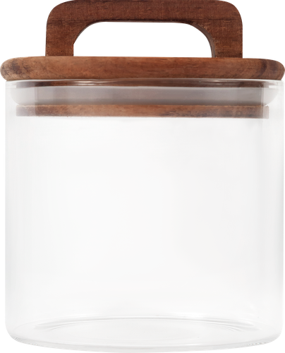 

Банка для хранения Homeclub Acacia стекло акация 500 мл