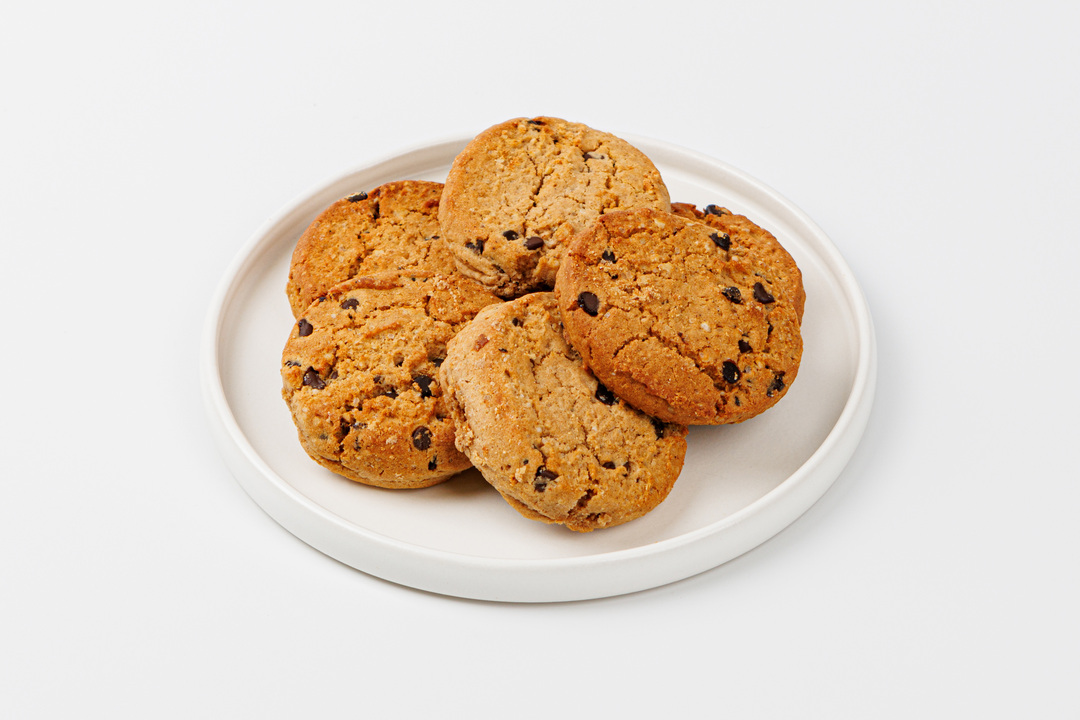 

Печенье ВкусВилл овсяное с шоколадом безглютеновое 150 г