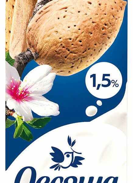 Напиток растительный Овсяша Овсяно-миндальный 1,5% 1 л