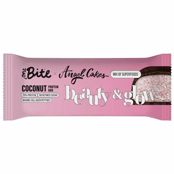 Батончик One Bite Кокос Суперфуд протеиновый глазированный 50 г