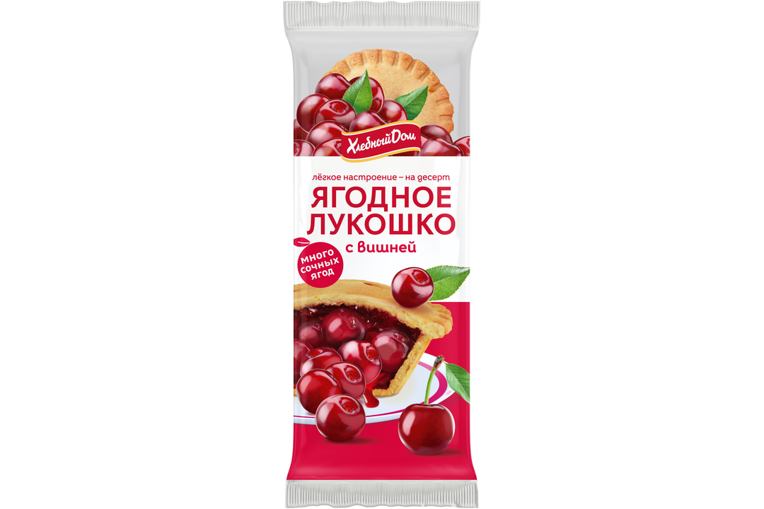 

Кекс Хлебный дом Ягодное лукошко с вишней 70 г х 2 шт.