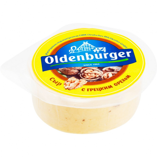

Сыр Oldenburger с грецким орехом 45% 350 г