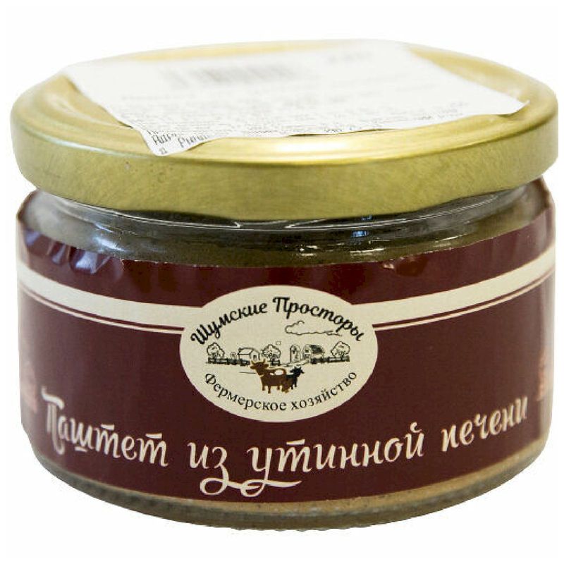 

Паштет Шумские Просторы из утиной печени 250 г