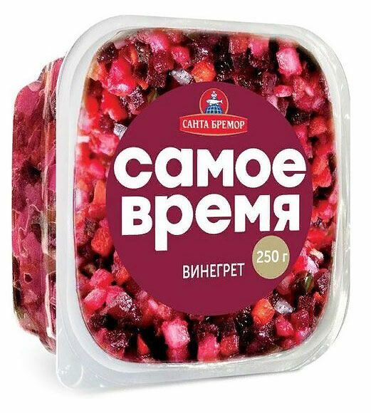 Салат Санта Бремор Винегрет с квашеной капустой