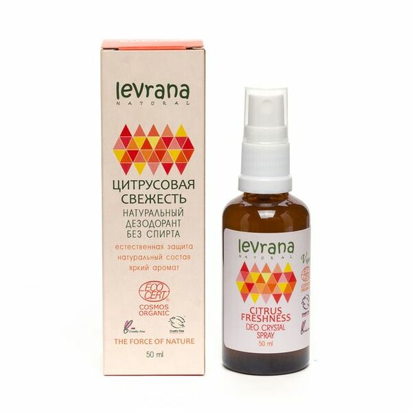 Дезодорант Levrana Цитрусовая Свежесть 50 мл