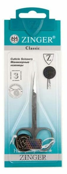 Расческа массажная ZINGER c пластиковыми зубьями, Арт. WH8 Wooden look Plastic Pins