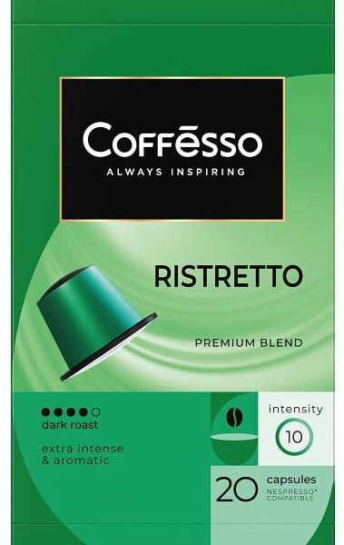 Кофе в капсулах Coffesso Ristretto blend 20шт