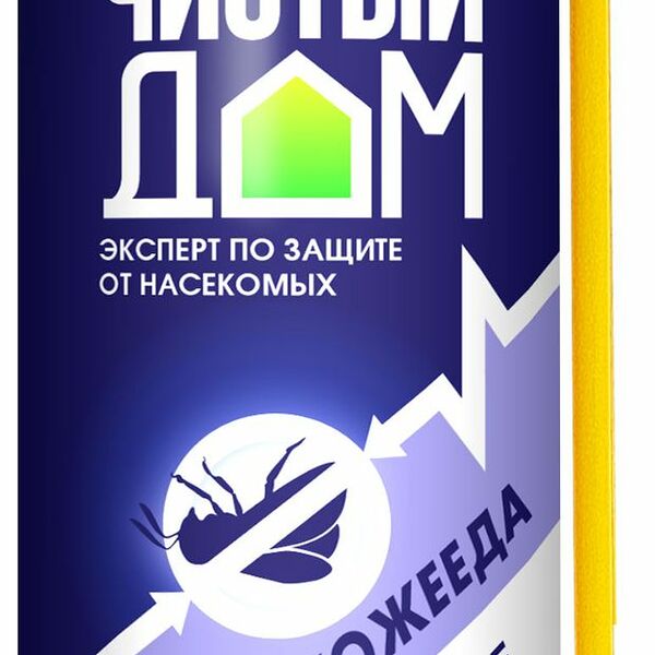 Аэрозоль Чистый Дом от моли с ароматом цветов 150 мл